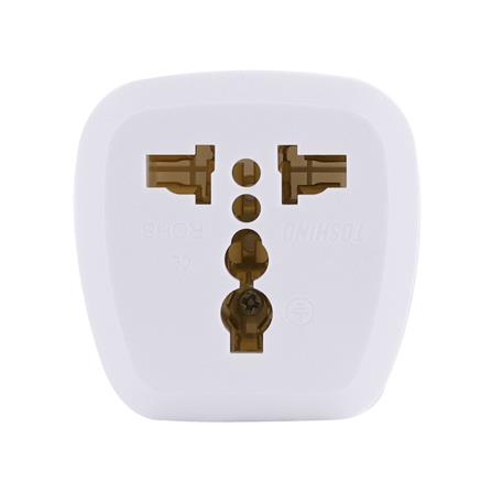 ปลั๊กแปลง 2 IN 1 UNIVERSAL 3 ขาแบน TOSHINO PL16A-UK 16 แอมป์_0