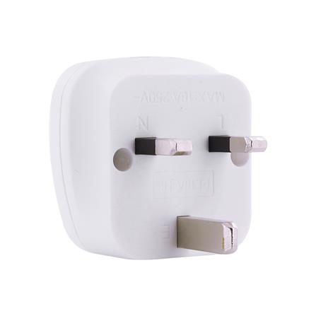 ปลั๊กแปลง 2 IN 1 UNIVERSAL 3 ขาแบน TOSHINO PL16A-UK 16 แอมป์_3