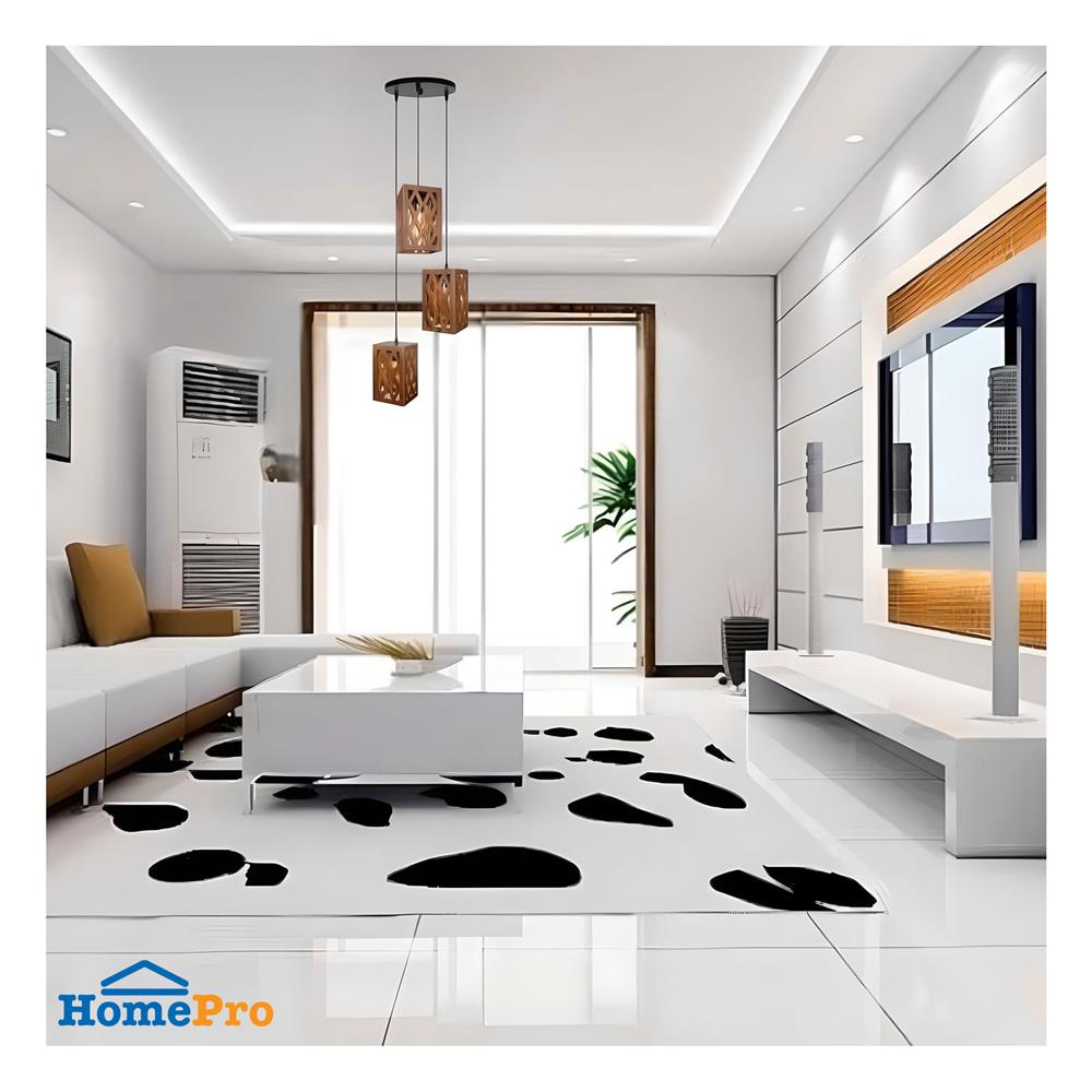 ไฟช่อ LUMAX 01-03078 สีน้ำตาล/ดำ/ใส 3 หัว