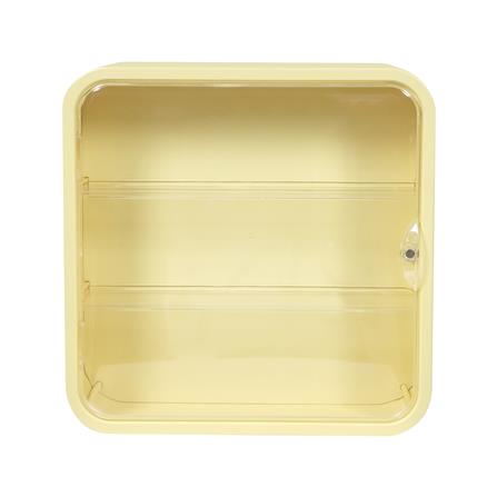 กล่องโชว์โมเดลติดผนัง STACKO PLAY 29.5x8x29.5 ซม. สีเหลือง_2