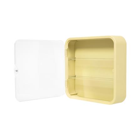 กล่องโชว์โมเดลติดผนัง STACKO PLAY 29.5x8x29.5 ซม. สีเหลือง_3