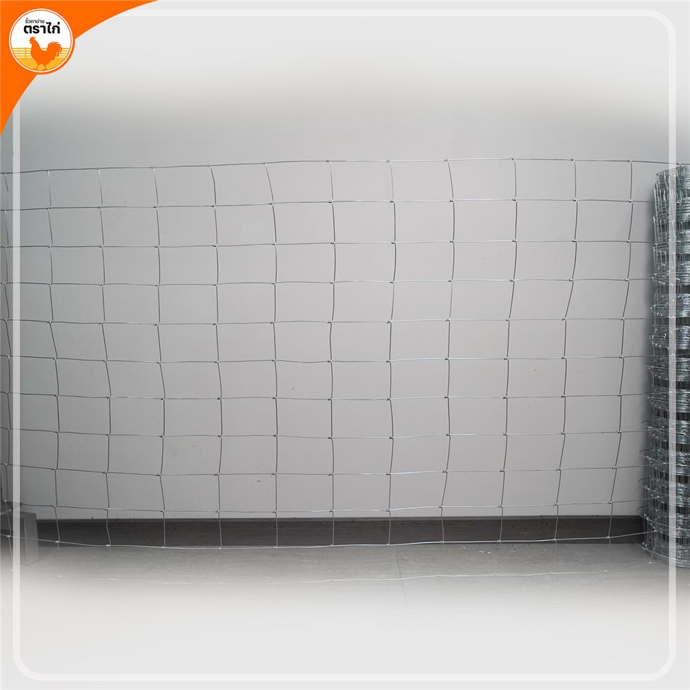 รั้วตาข่าย ตราไก่ ช่องตาถี่ 4X6 นิ้ว 1.5X30 ม.