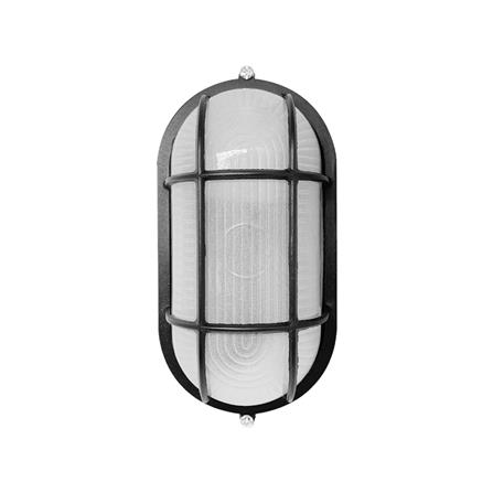 ไฟผนังภายนอก L&E 36-00146 สีดำ_1