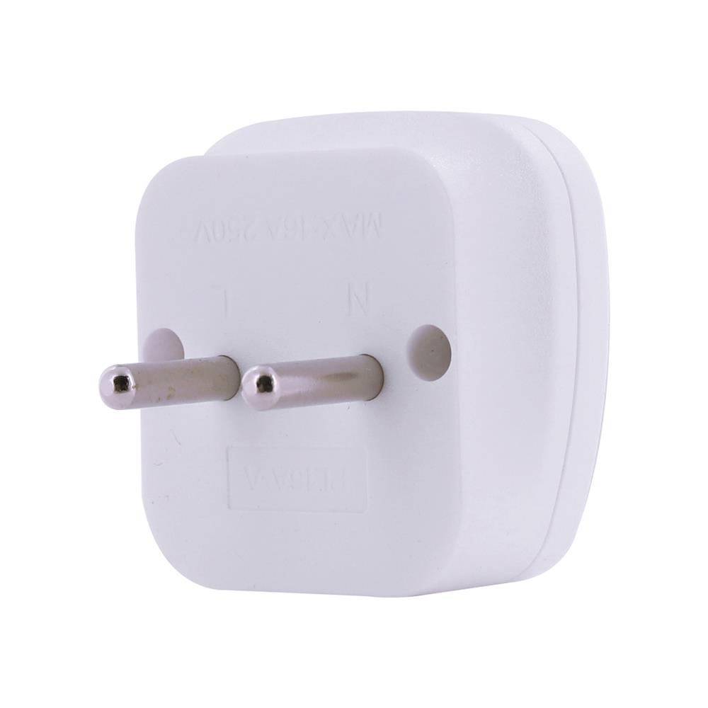 ปลั๊กแปลง 2 IN 1 UNIVERSAL 2 ขากลม TOSHINO PL16A-A 16 แอมป์