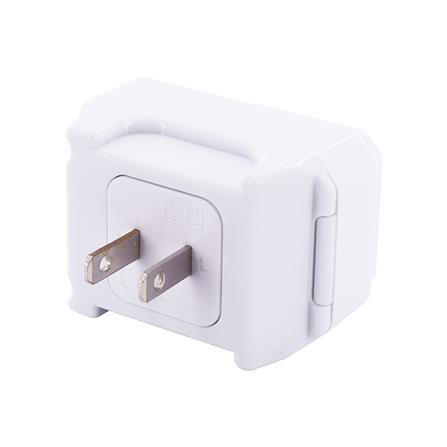 ปลั๊กแปลง UNIVERSAL 2 ขาแบน มีสวิตซ์ TOSHINO EA-ES 16 แอมป์_2