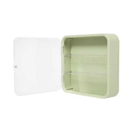 กล่องโชว์โมเดลติดผนัง STACKO PLAY 29.5x8x29.5 ซม. สีเขียว_3