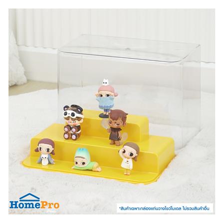 กล่องแท่นวางโชว์โมเดล STACKO PLAY 31x17.5x23 ซม. สีเหลือง_6