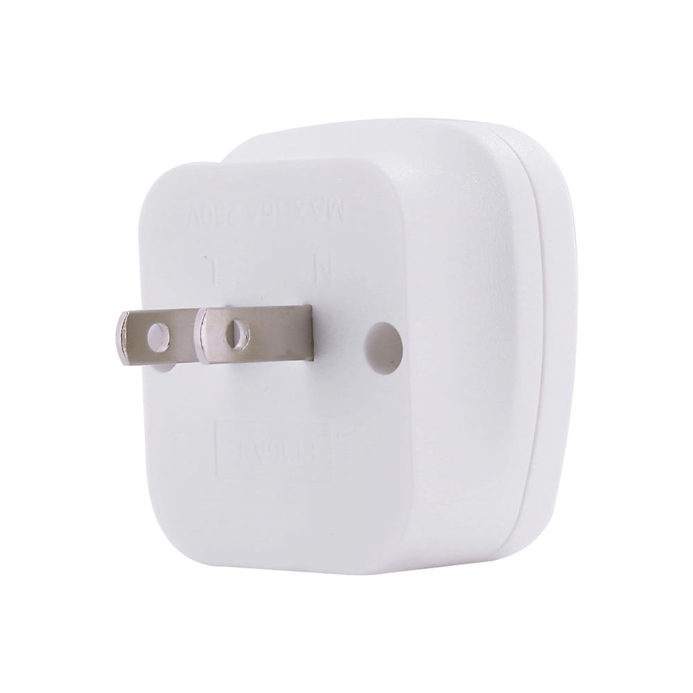 ปลั๊กแปลง 2 IN 1 UNIVERSAL 2 ขาแบน TOSHINO PL16A-E 16 แอมป์