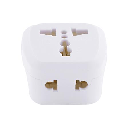 ปลั๊กแปลง 2 IN 1 UNIVERSAL 2 ขาแบน TOSHINO PL16A-E 16 แอมป์_1