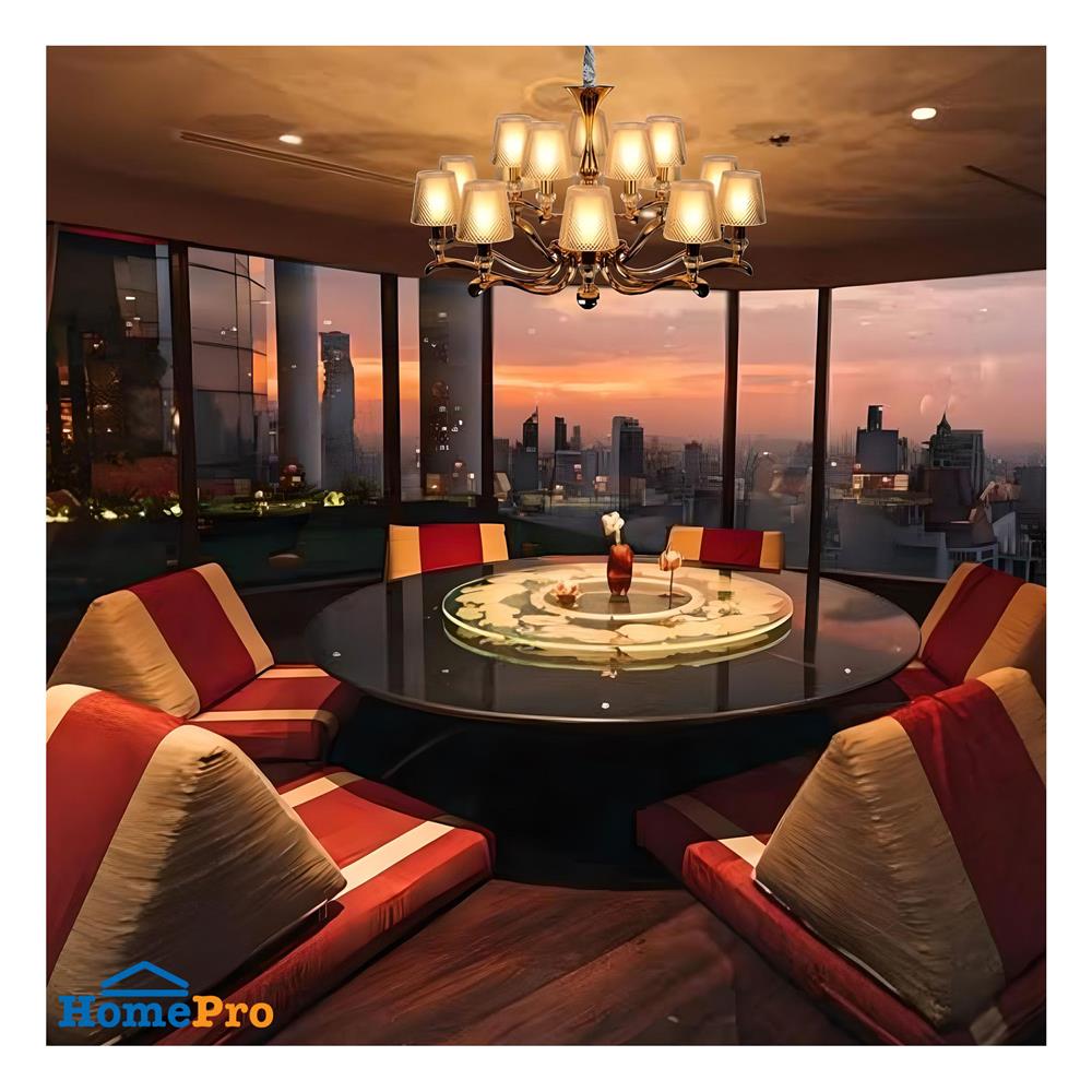 ไฟช่อ LUMAX 01-02539 สีทอง/ใส 15 หัว