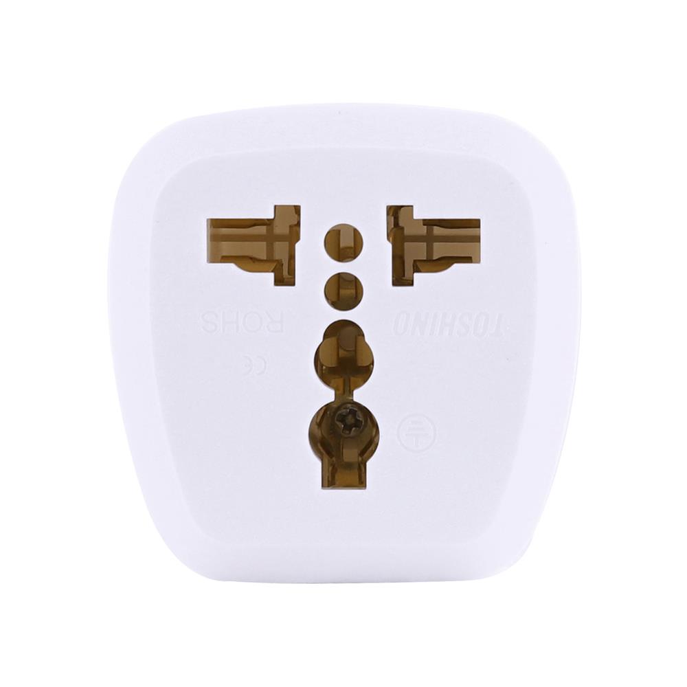 ปลั๊กแปลง 2 IN 1 UNIVERSAL 2 ขากลม TOSHINO PL16A-EU 16 แอมป์