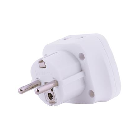 ปลั๊กแปลง 2 IN 1 UNIVERSAL 2 ขากลม TOSHINO PL16A-EU 16 แอมป์_3