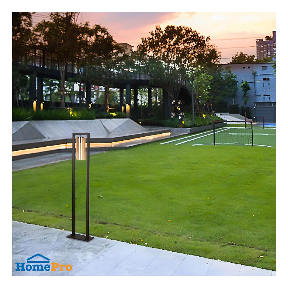 ไฟสนาม L&E 9K-01359 สีใส/น้ำตาล