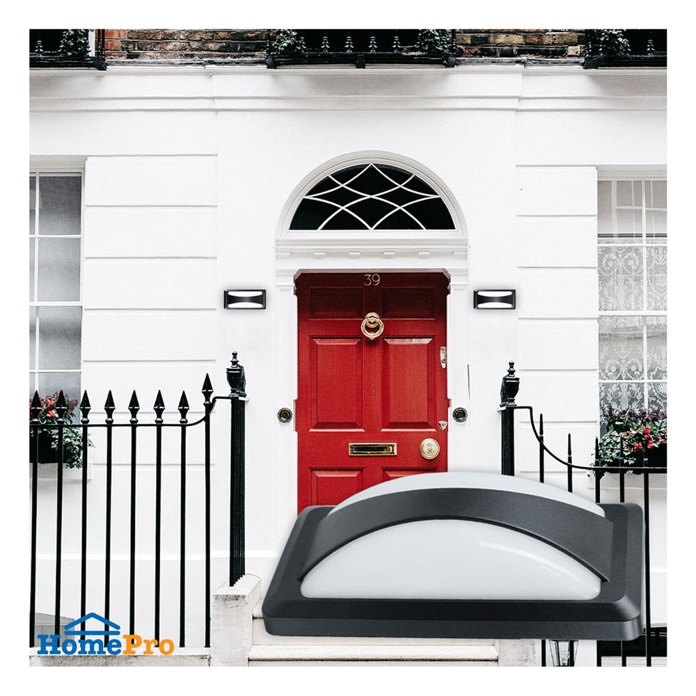 ไฟกิ่งภายนอก LED L&E 65-A0349 10 วัตต์ WARM WHITE สีดำ