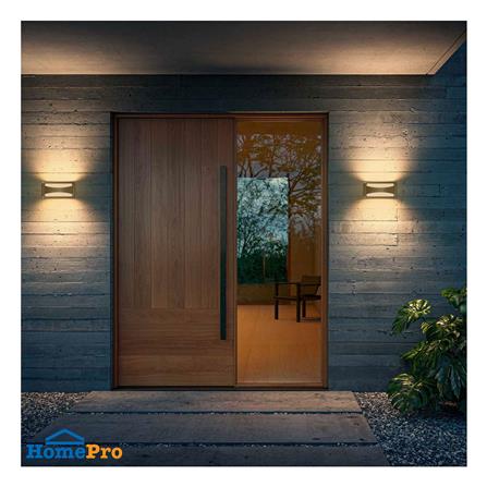 ไฟกิ่งภายนอก LED L&E 65-A0349 10 วัตต์ WARM WHITE สีดำ_4