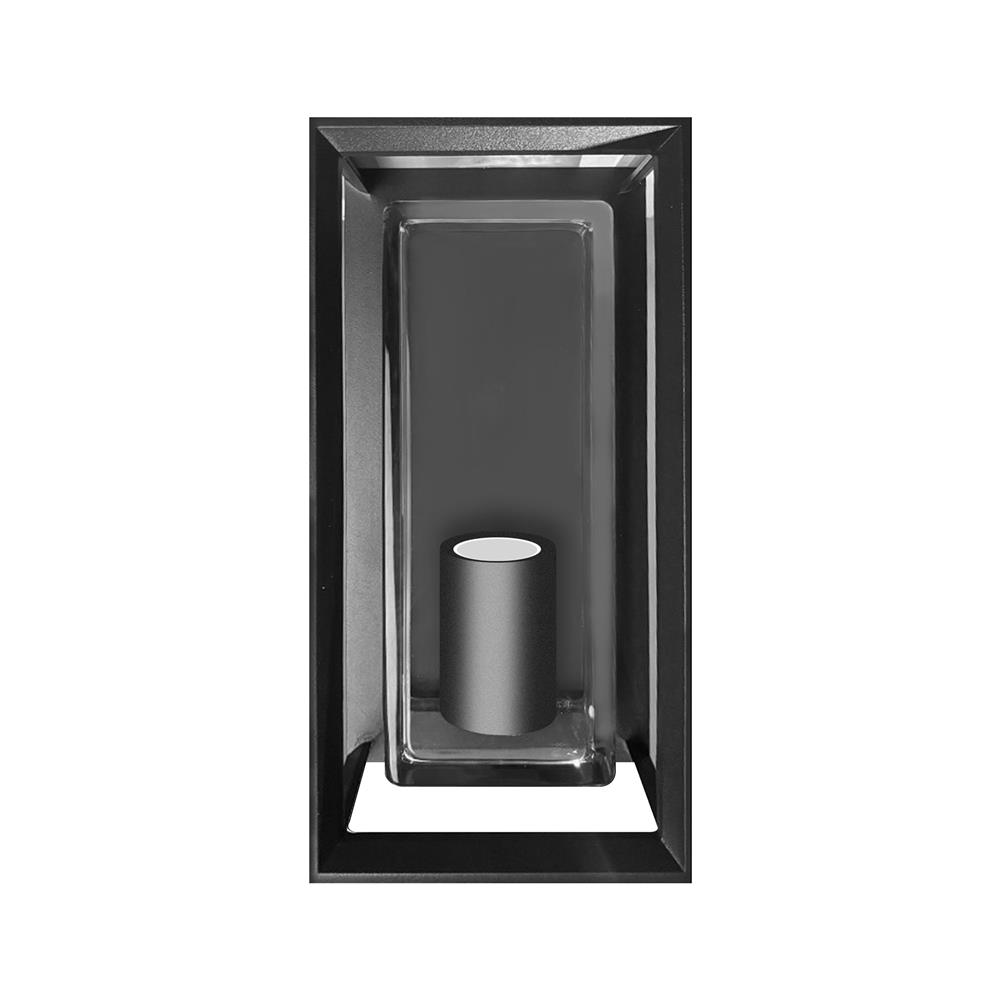 ไฟผนังภายนอก L&E 65-00322 สีดำ