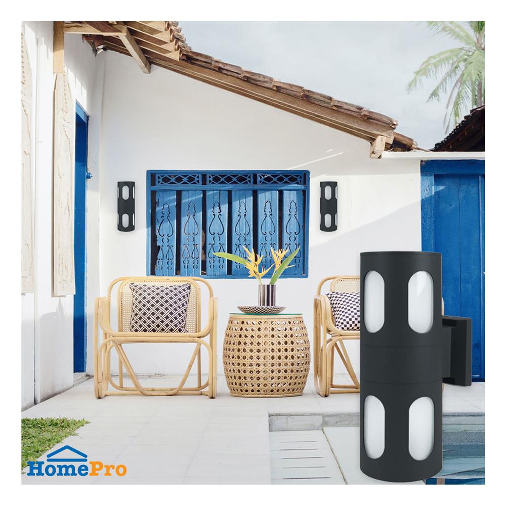 ไฟกิ่งภายนอก L&E 36-01904 สีดำ