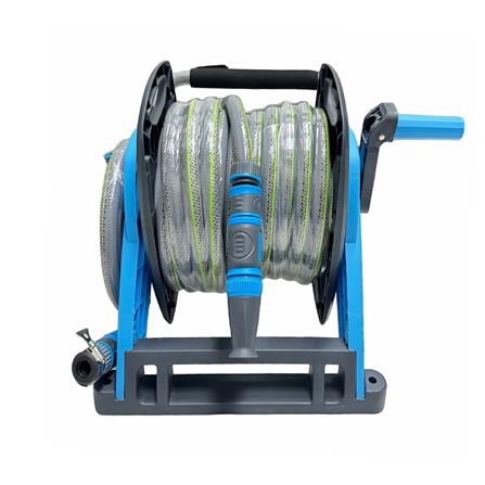 สายยางโรล TAKARA PLUS 5/8 นิ้ว X 20 ม. สีฟ้า/เทา_1