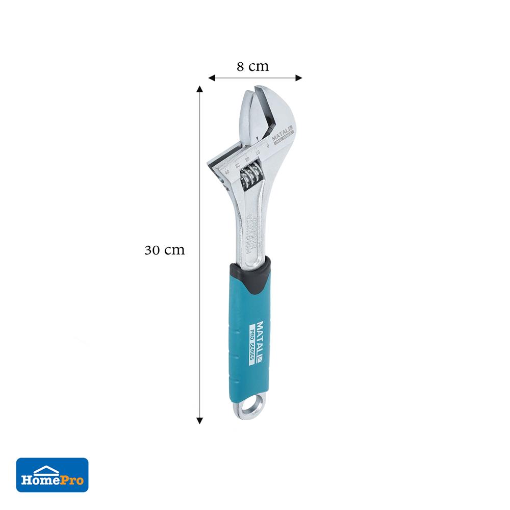ประแจเลื่อน MATALL PRO GS072011 12 นิ้ว