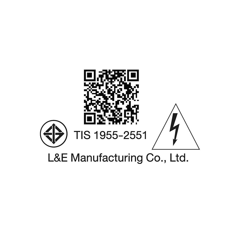 ไฟกิ่งภายใน LED L&E 01-A0162 6 วัตต์ WARM WHITE สีขาว 1 หัว
