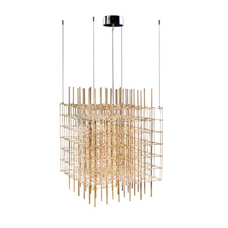 ไฟช่อ LED L&E 01-A0170 100 วัตต์ WARM WHITE สีเงิน 1 หัว_0