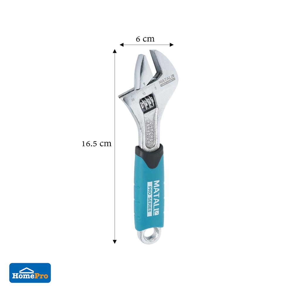 ประแจเลื่อน MATALL PRO GS072008 6 นิ้ว