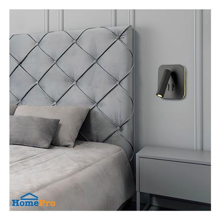 ไฟกิ่งภายใน LED L&E 01-A0161 6 วัตต์ WARM WHITE สีดำ 1 หัว_2