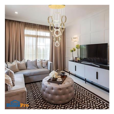 ไฟช่อ LED L&E 01-A0246 150 วัตต์ WARM WHITE สีทอง 13 หัว_1