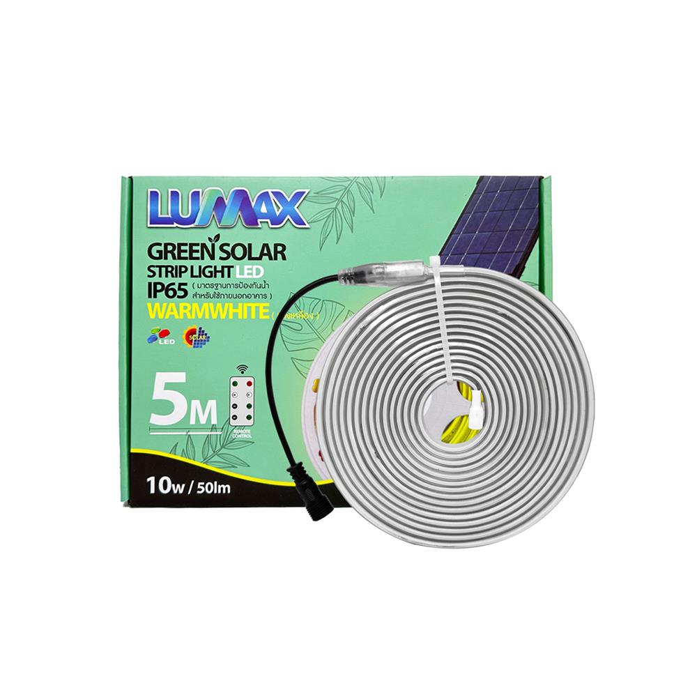 ไฟจัดสวน SOLAR LUMAX 74-00040 10 วัตต์ WARM WHITE สีขาว