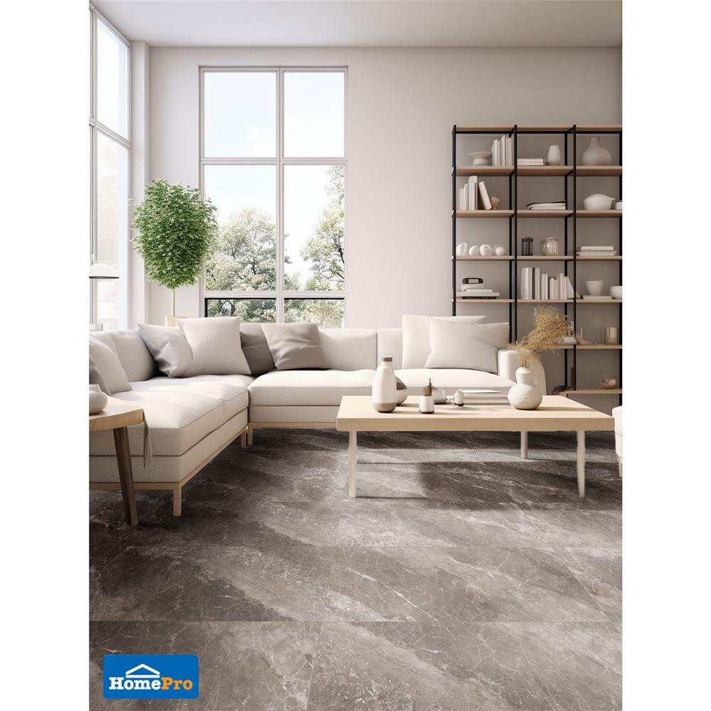 กระเบื้องพื้นพอร์ซเลน 80x160 ซม. TARA เซเลไนด์ น้ำตาลอ่อน 2.56 ตร.ม.