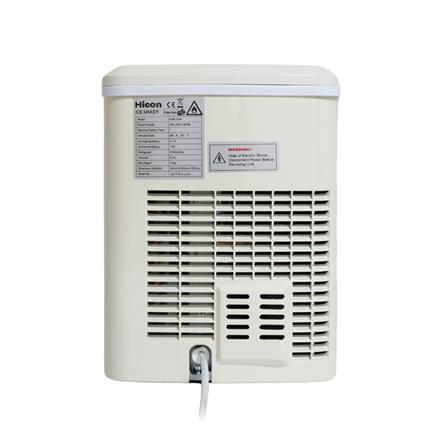 เครื่องทำน้ำแข็งอัตโนมัติ YIMIN HOME HZB-12/SA สีครีม_4