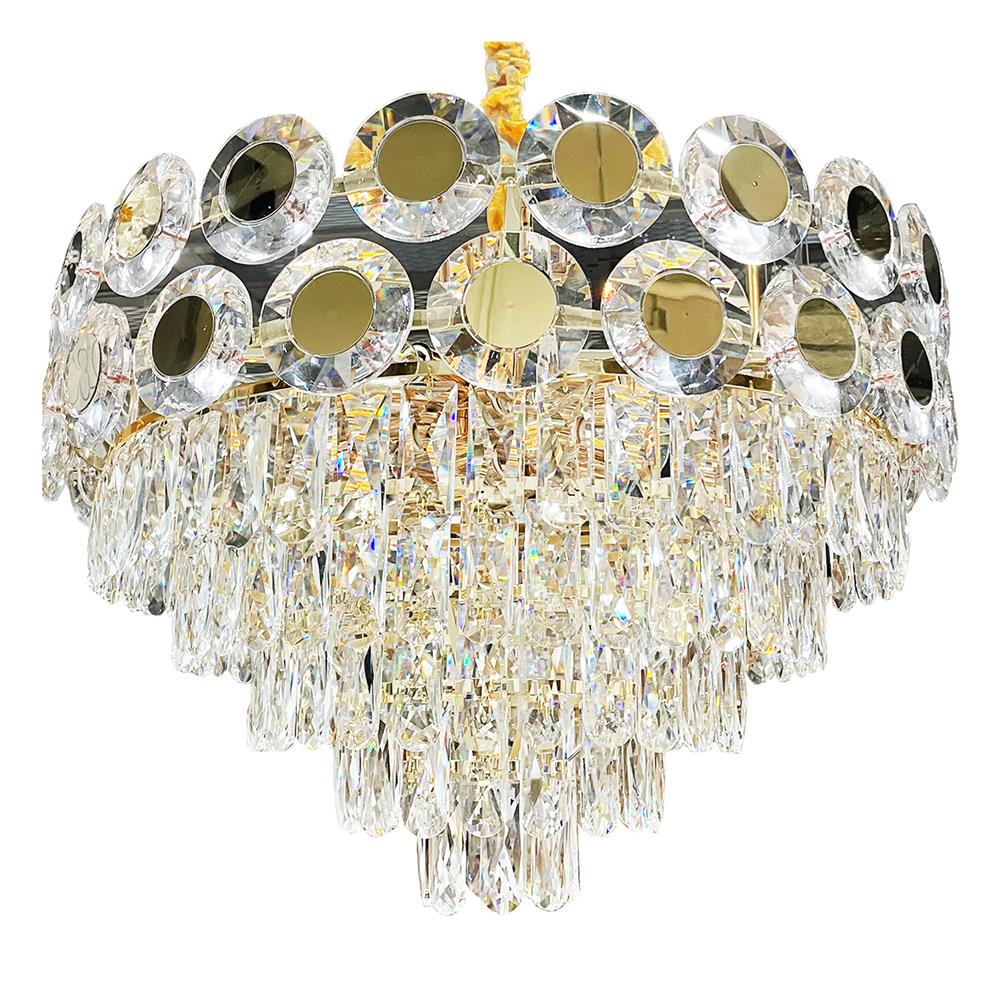 ไฟช่อ CARINI CFC-11090CAR สีทอง 12 หัว