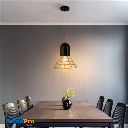 ไฟช่อ CARINI P170425 สีดำ/โรสโกลด์ 1 หัว_3