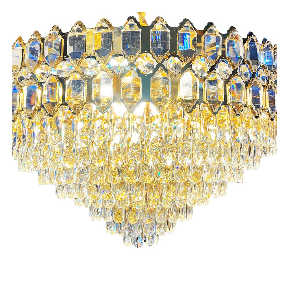 ไฟช่อ CARINI CFC-11091CAR สีทอง 18 หัว