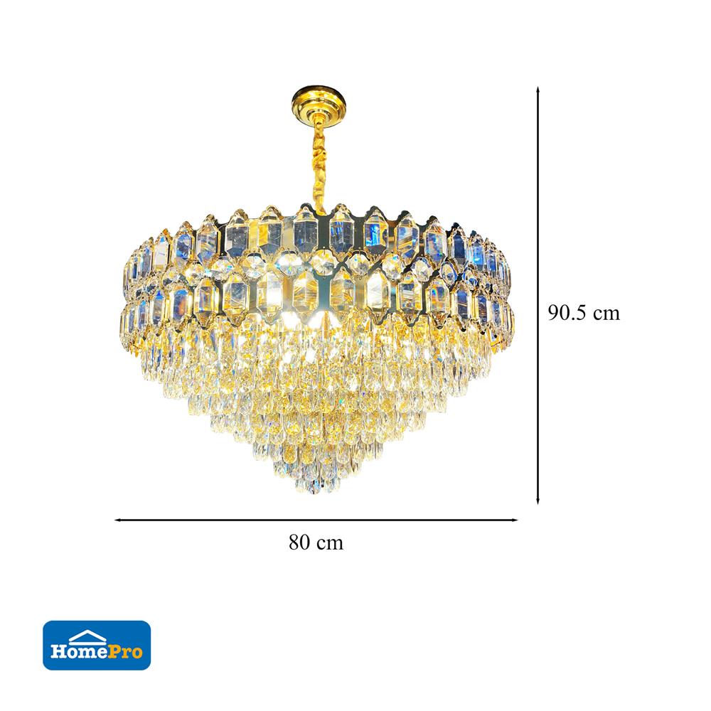 ไฟช่อ CARINI CFC-11091CAR สีทอง 18 หัว