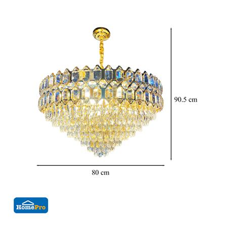 ไฟช่อ CARINI CFC-11091CAR สีทอง 18 หัว_5