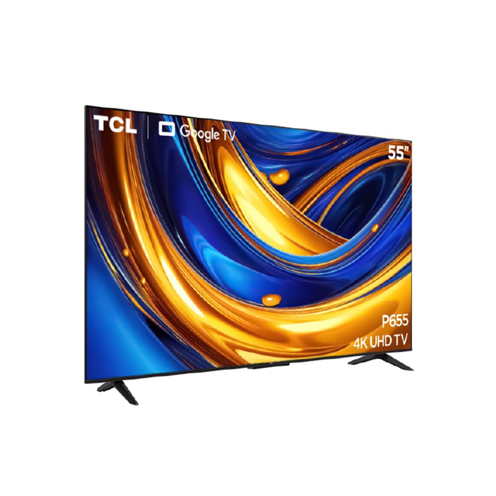 ทีวีแอลอีดี 55 นิ้ว TCL (4K, LED, GOOGLE TV) 55P655