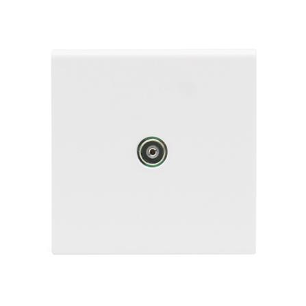 เต้ารับโทรทัศน์ SAHN D15-WHM สีขาวด้าน_0