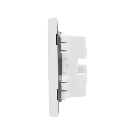 เต้ารับคอมพิวเตอร์ CAT6 SAHN D18-WHM สีขาวด้าน_2