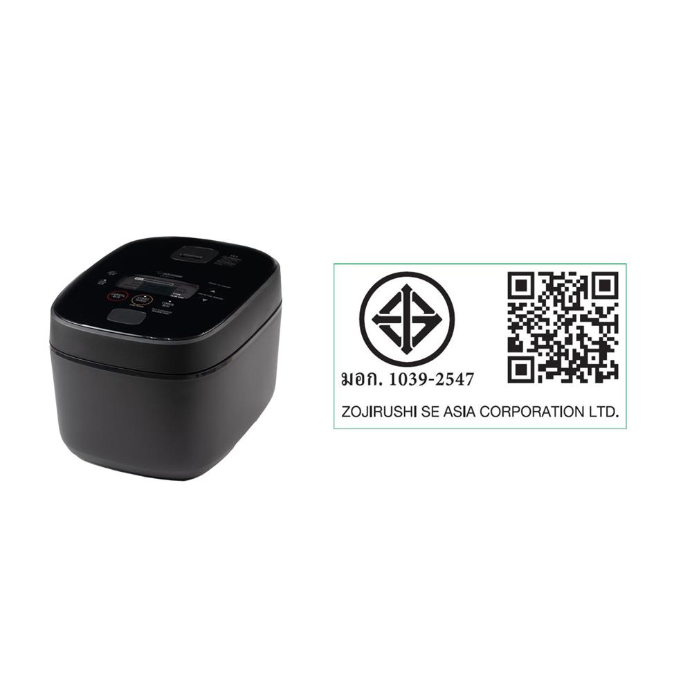 หม้อหุงข้าว DIGITAL ZOJIRUSHI NW-QAQ10-BA 1 ลิตร สีดำ