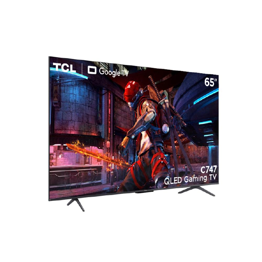 ทีวีคิวแอลอีดี 65 นิ้ว TCL (4K, QLED, GOOGLE TV) 65C747