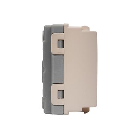 เต้ารับเดี่ยว 3 ขา มีกราวด์ HACO W8416V สีทู๊ป_2