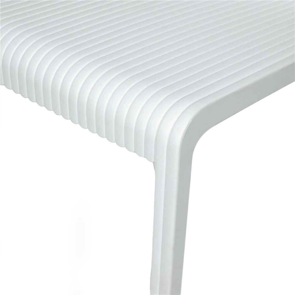 เก้าอี้พลาสติก SPRING PRIM สีขาว