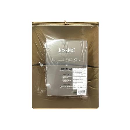 ชุดผ้าปูที่นอน 6 ฟุต 6 ชิ้น JESSICA J-SOLID 22064-QP005_3