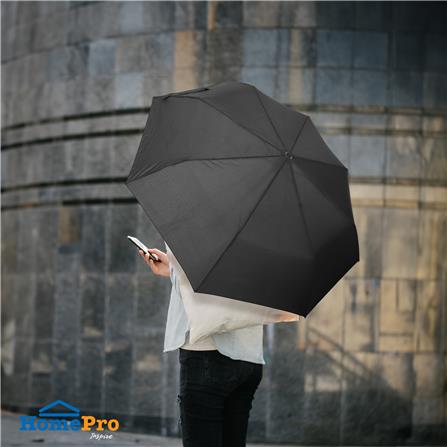 ร่มพับ 3 ตอน PLIM AUTO RAINNY สีดำ_6