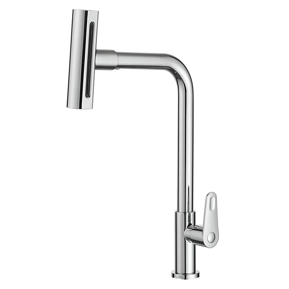 ก๊อกซิงค์เดี่ยวเคาน์เตอร์ NOVABATH NVB-KT219 สีโครม