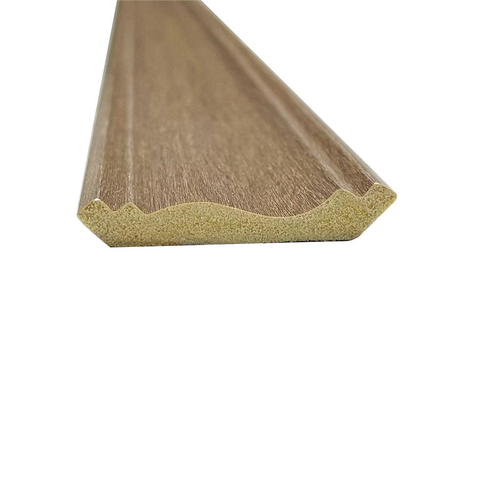 บัวฝ้า PS CROBERN JC880-708T 6.5x300x1.2 ซม. สีวอลนัท