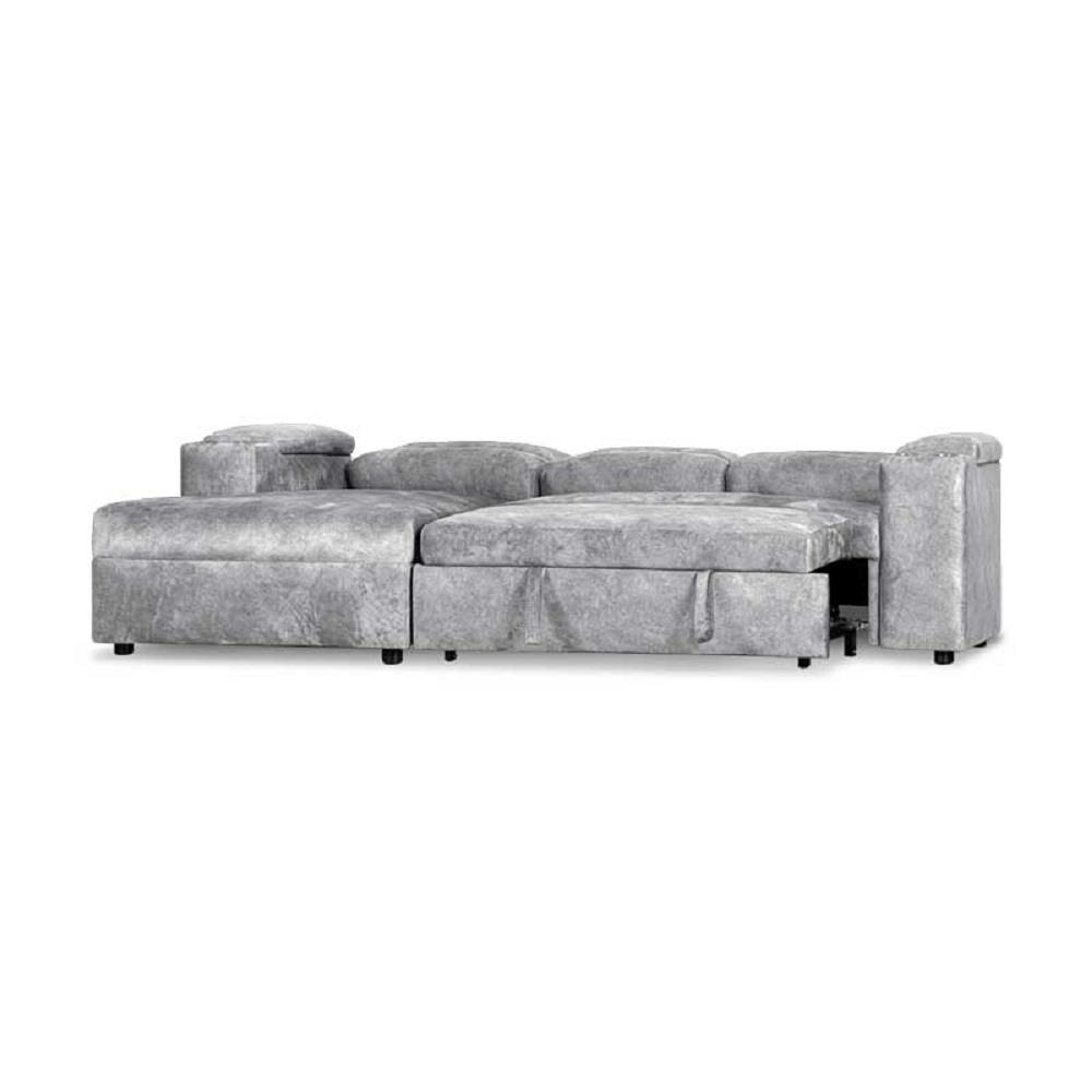 โซฟาเบด AS FURNITURE BICHONG RCGYU39 สีเทาอ่อน