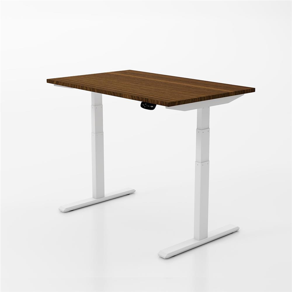 โต๊ะปรับระดับไฟฟ้า WORKSCAPE WDH-00009 120 ซม. สีโมดิโอ๊ค/ขาว