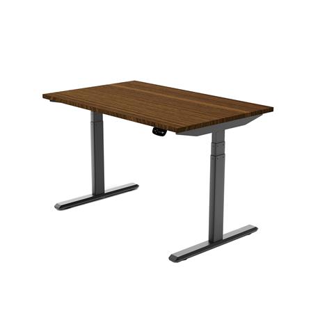 โต๊ะปรับระดับไฟฟ้า WORKSCAPE WDH-00009 120 ซม. สีโมดิโอ๊ค/ดำ